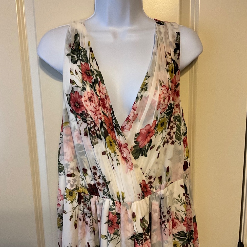 Torrid Sleeveless Chiffon High Low Dress size 16 - Picture 2 of 9